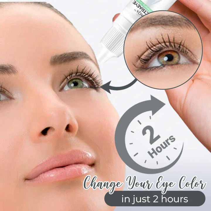 Contact lens care Coloured eye drops