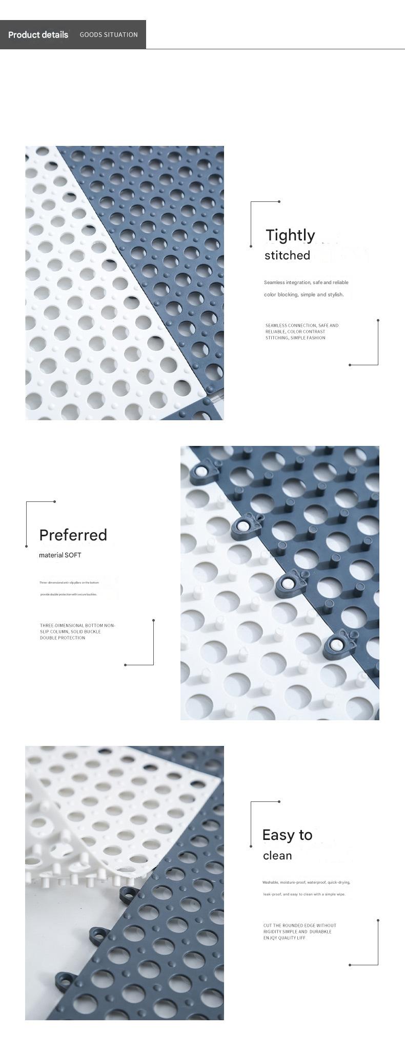 Anti-slip mats for bathroom and kitchen