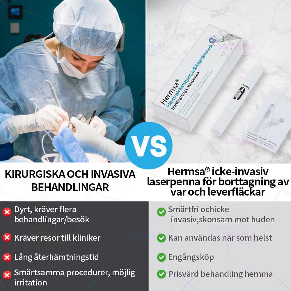 Hermsa® Non-invasive Laser Pen - Birthmark and Warts Removal(🔥Last day 80% ALE)