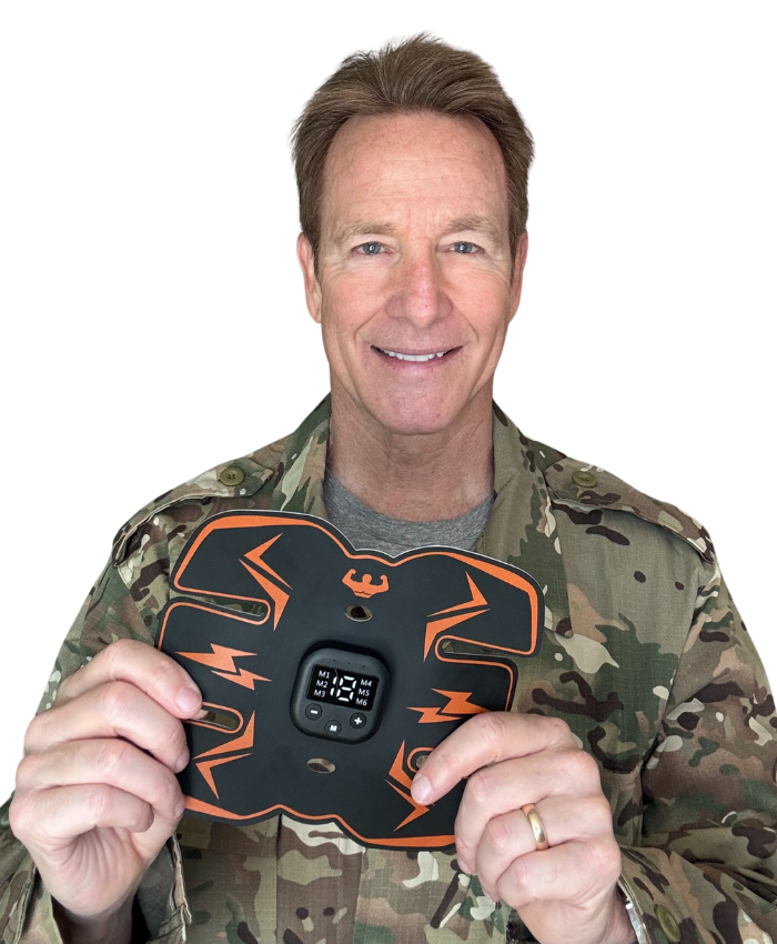 Abdominal muscle plasters