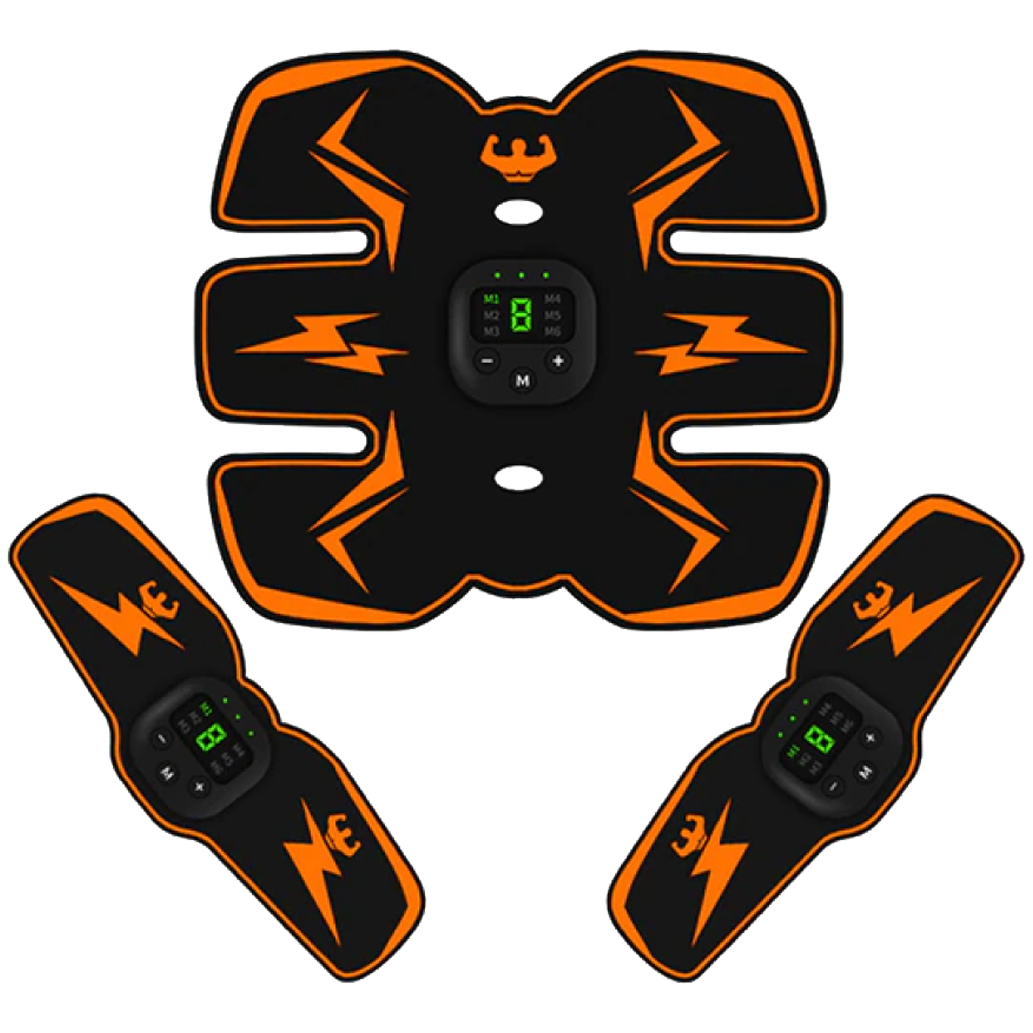 Abdominal muscle plasters