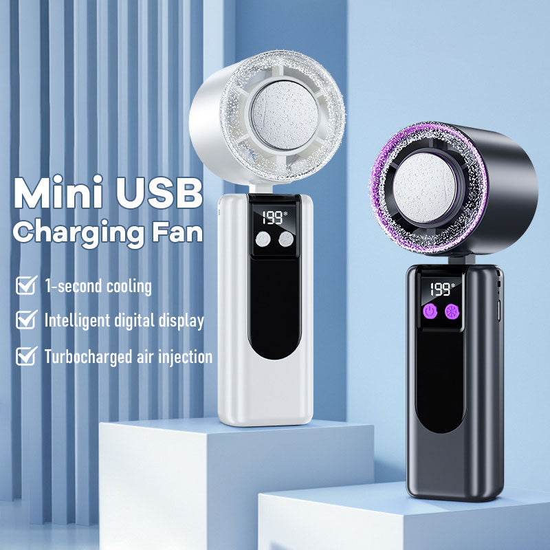 🔥【Summer must-have】High Speed Turbo Mini USB Charging Fan