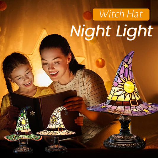🧙‍♀️Night light with witch hat