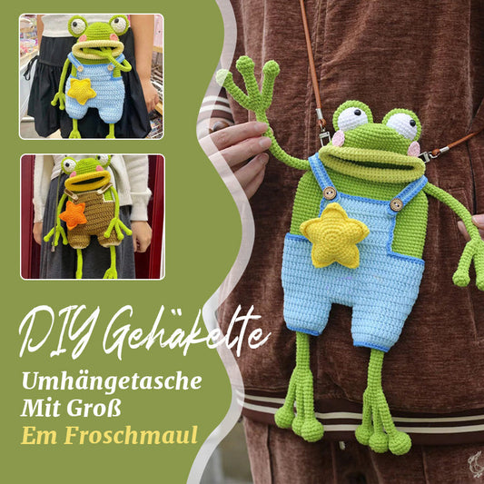 🐸 Quirky Frog Crossbody DIY Kit