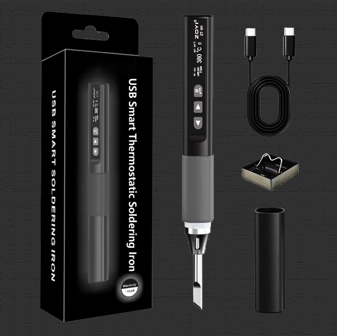 🔧 Intelligent soldering iron – Clever. Fast. Reliable.