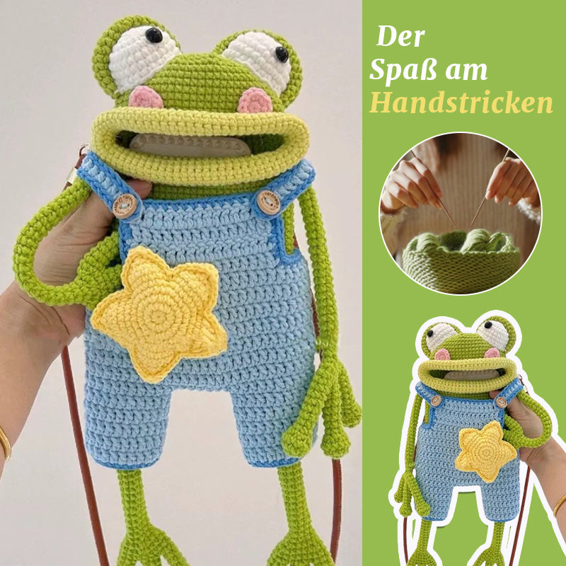 🐸 Quirky Frog Crossbody DIY Kit