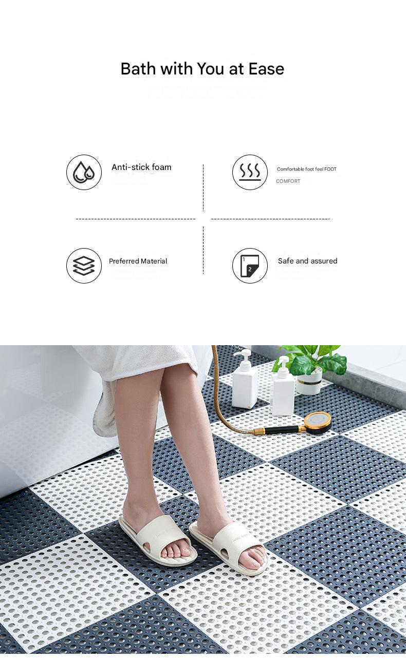 Anti-slip mats for bathroom and kitchen