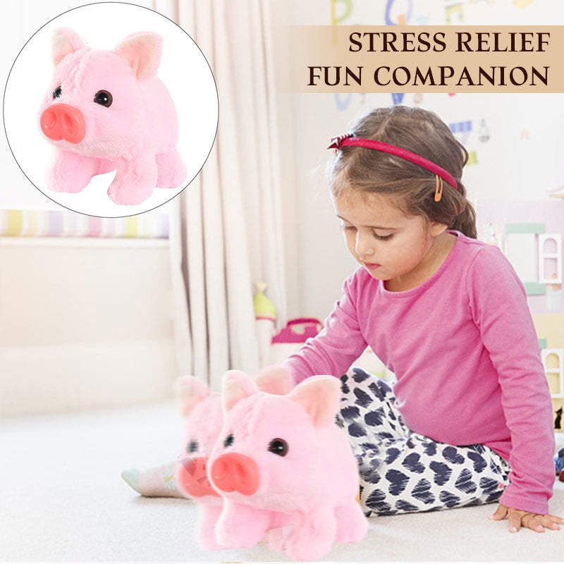 🐷Electric walking piggy plush toy
