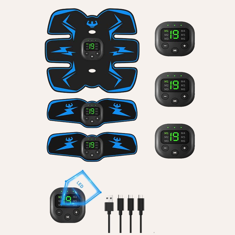 Abdominal muscle plasters