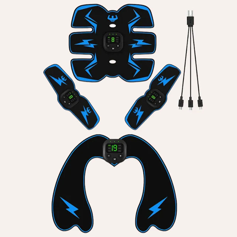 Abdominal muscle plasters