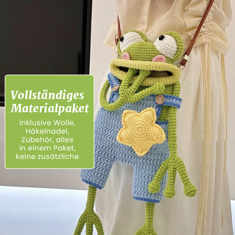 🐸 Quirky Frog Crossbody DIY Kit