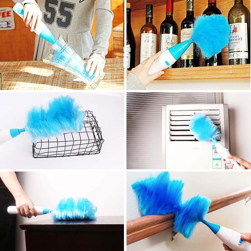 Electric rotary dust collector