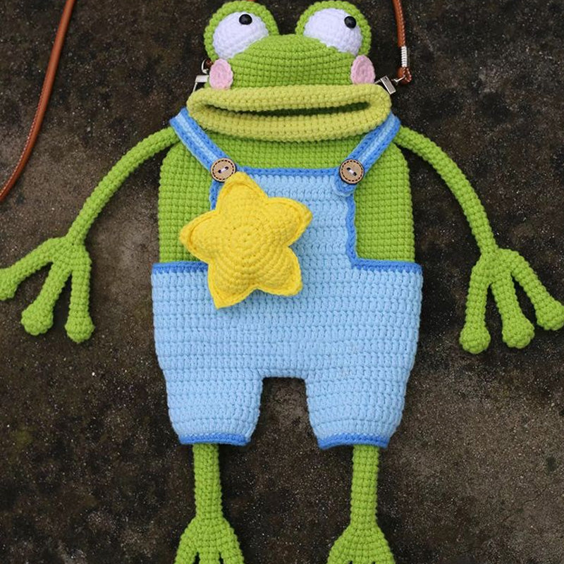 🐸 Quirky Frog Crossbody DIY Kit