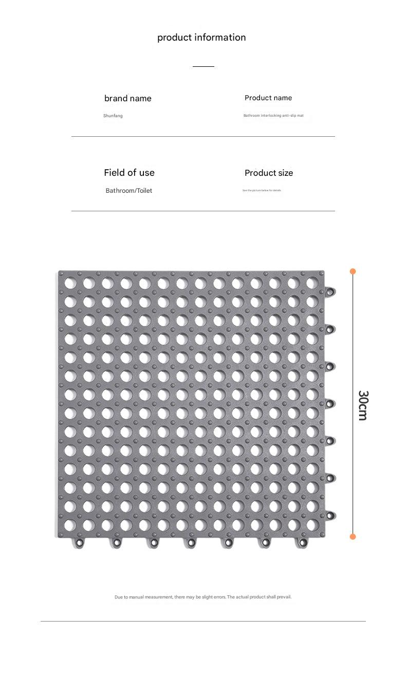 Anti-slip mats for bathroom and kitchen