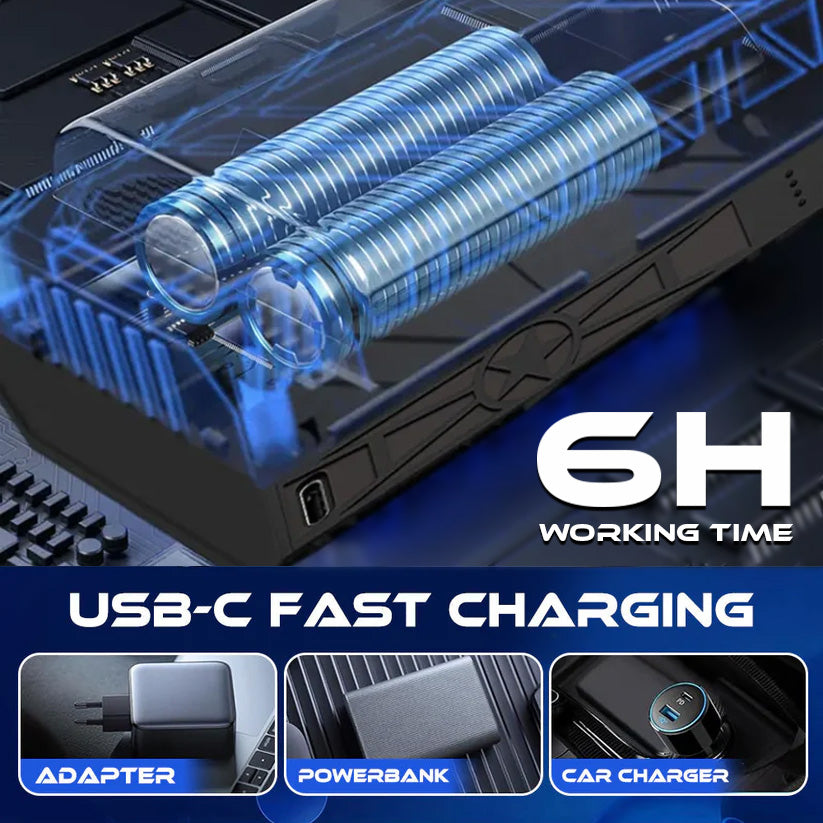 🔥Last Day Sale！50% OFF!🔥2025 Upgrade TAILEDEN 5000W Thermal Snow Blower