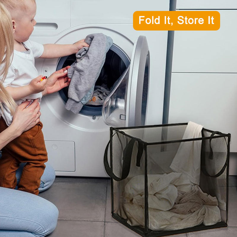 Foldable Clothes Storage Basket