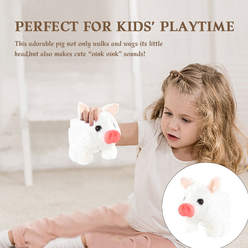 🐷Electric walking piggy plush toy
