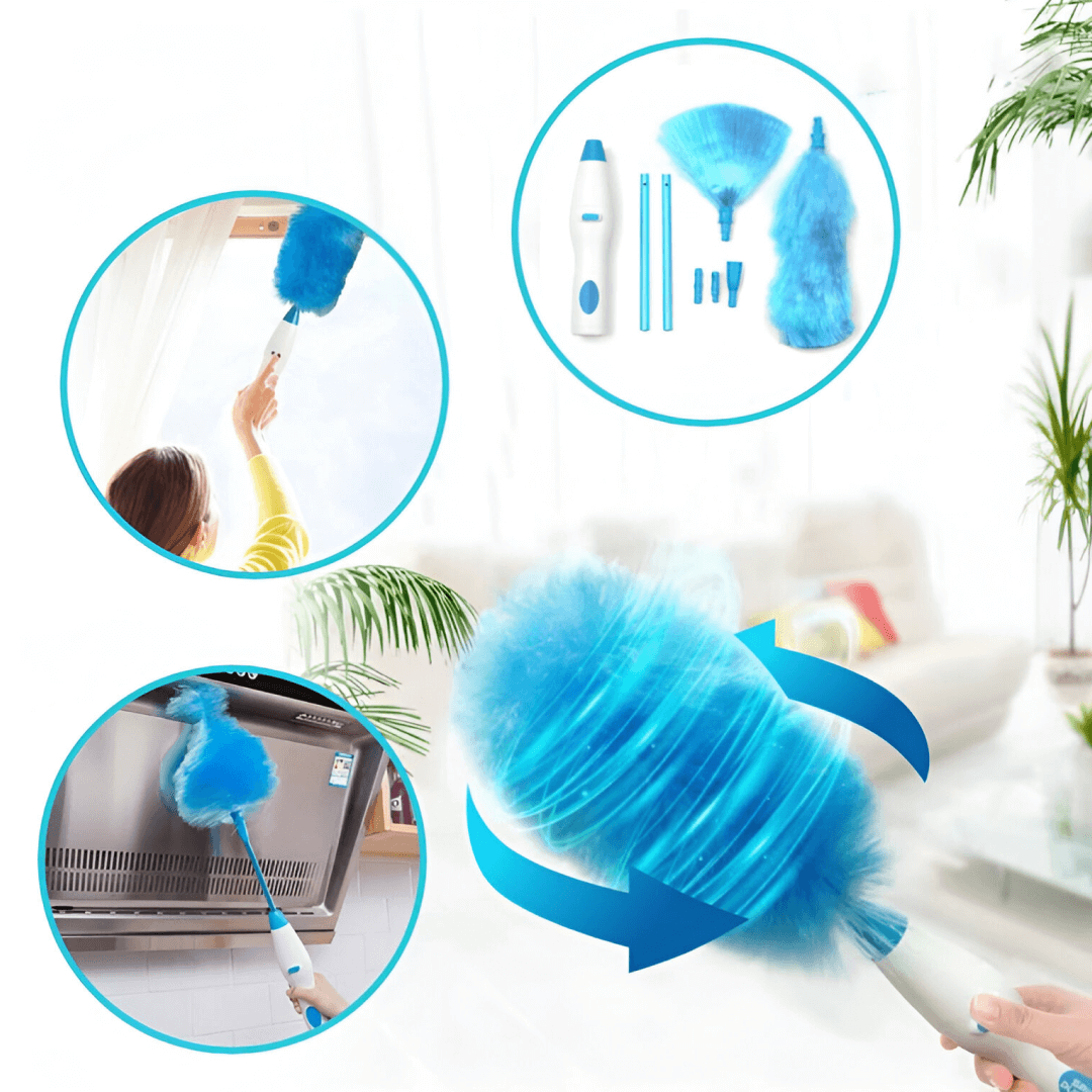 Electric rotary dust collector