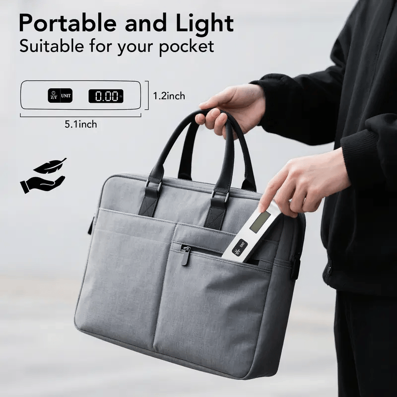 Portable digital luggage scale for accurate weighing