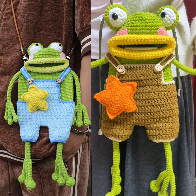 🐸 Quirky Frog Crossbody DIY Kit