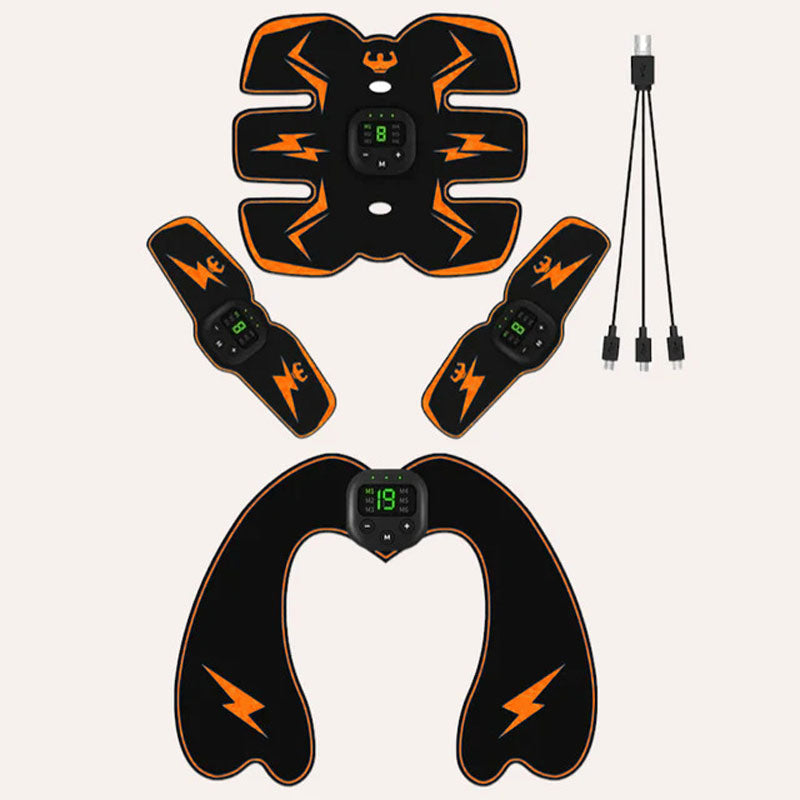 Abdominal muscle plasters