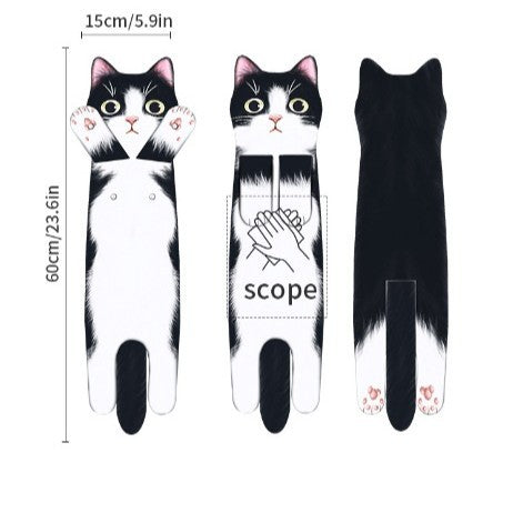 ✨😺Cute Cat Hand Towel🐾
