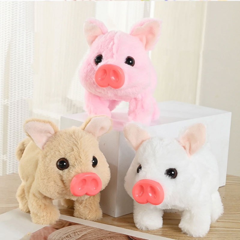 🐷Electric walking piggy plush toy