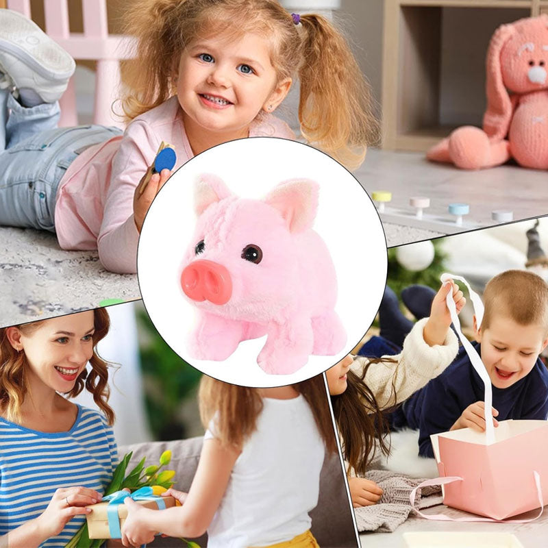 🐷Electric walking piggy plush toy