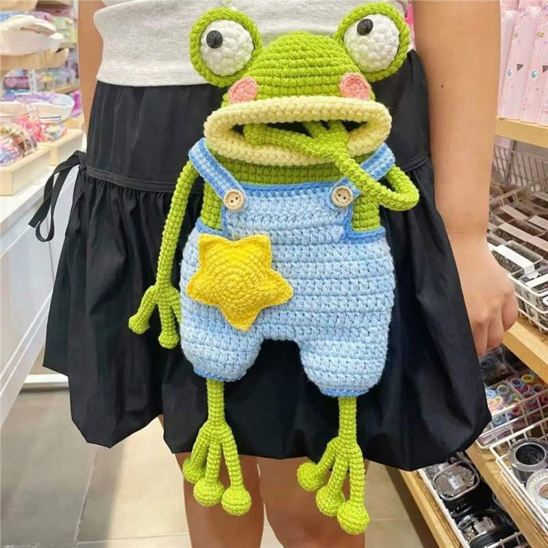 🐸 Quirky Frog Crossbody DIY Kit
