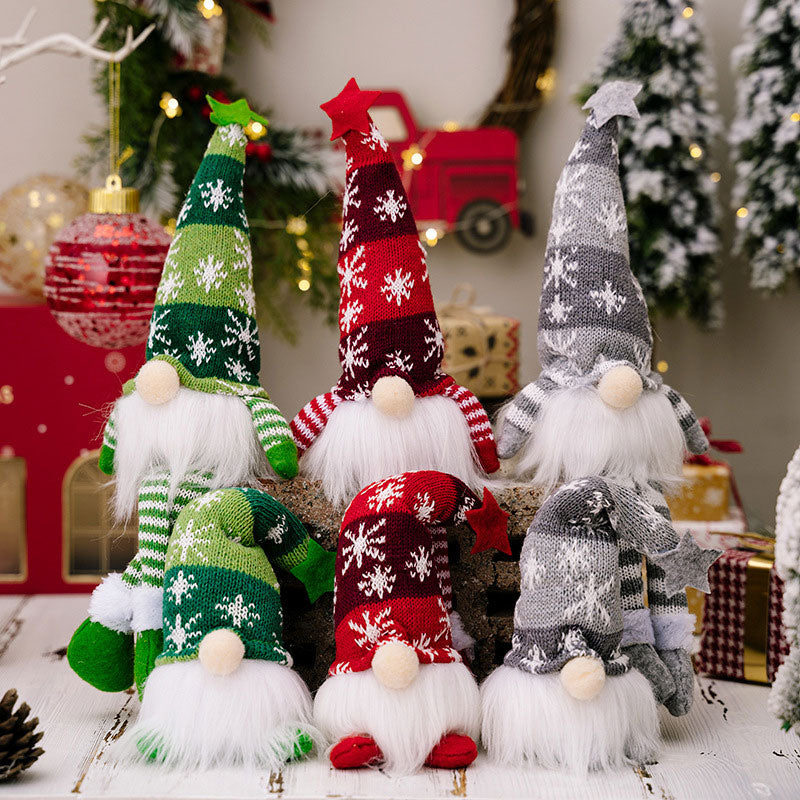 🎄 Christmas Glowing Gnome Figurine – Festive Holiday Light-Up Decoration 🎅✨