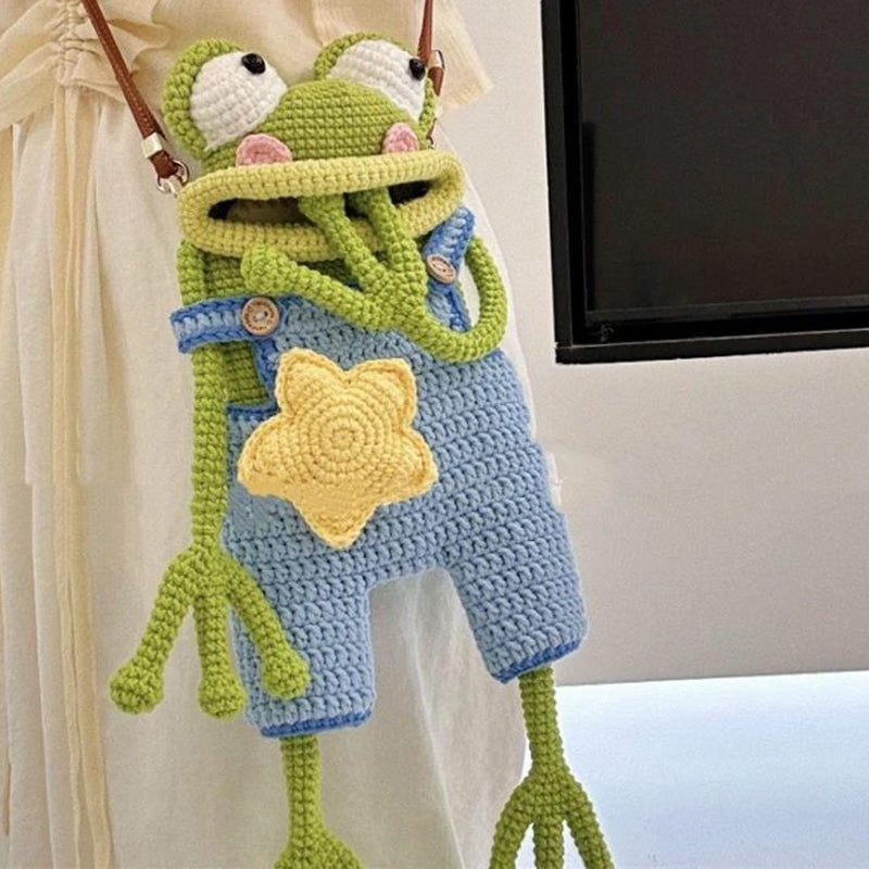 🐸 Quirky Frog Crossbody DIY Kit