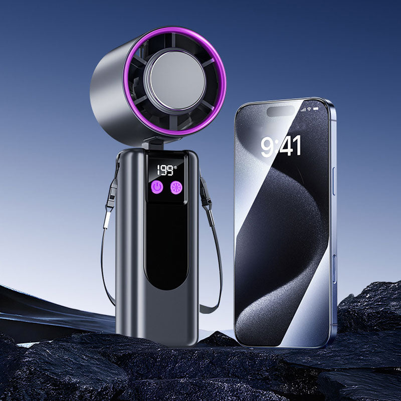 🔥【Summer must-have】High Speed Turbo Mini USB Charging Fan