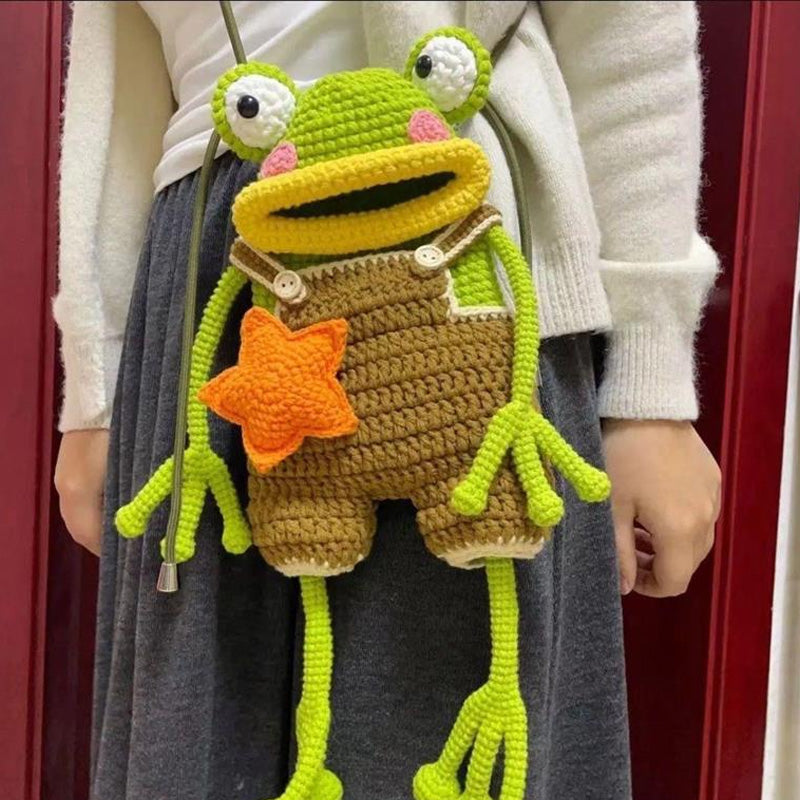 🐸 Quirky Frog Crossbody DIY Kit