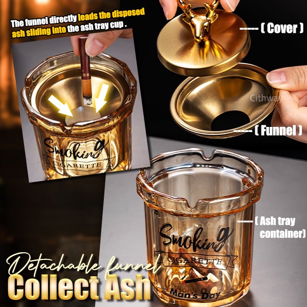 Stylish Smoking Funnel Ashtray