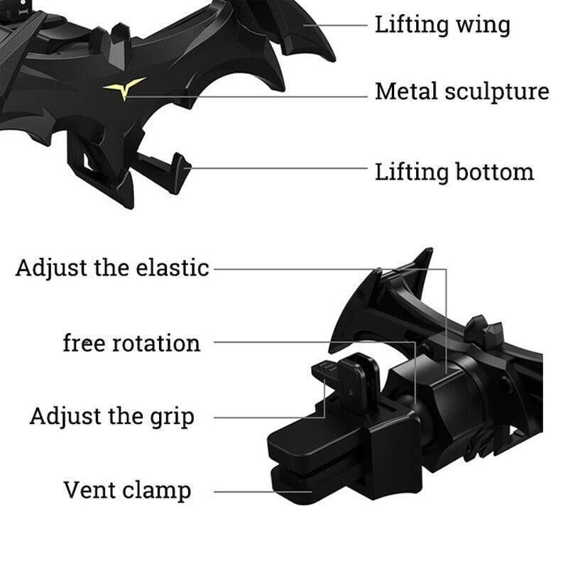 🌟Limited time offer 49% OFF🎁Bat Wings Car Phone Holder