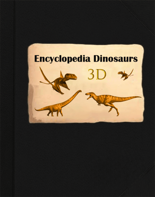 ⏰Weekly special sale: 60 per cent off🦖3D Encyclopaedia Prehistorica Dinosaurs📙HARDCOVE