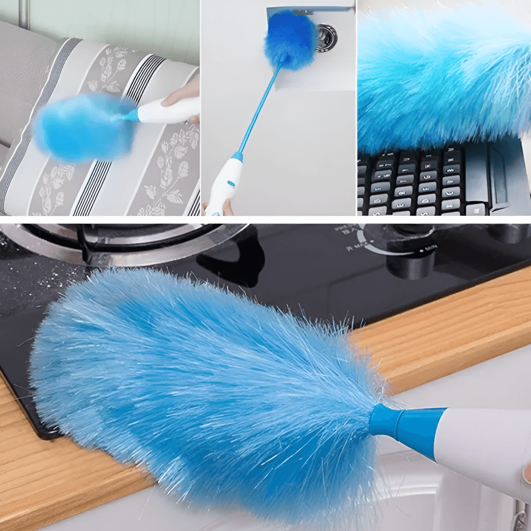 Electric rotary dust collector