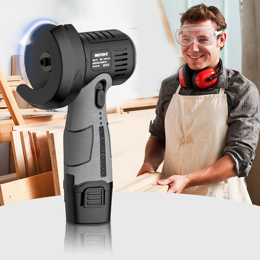 ⏳🧰12V Mini Angle Grinder with Cutting Disc