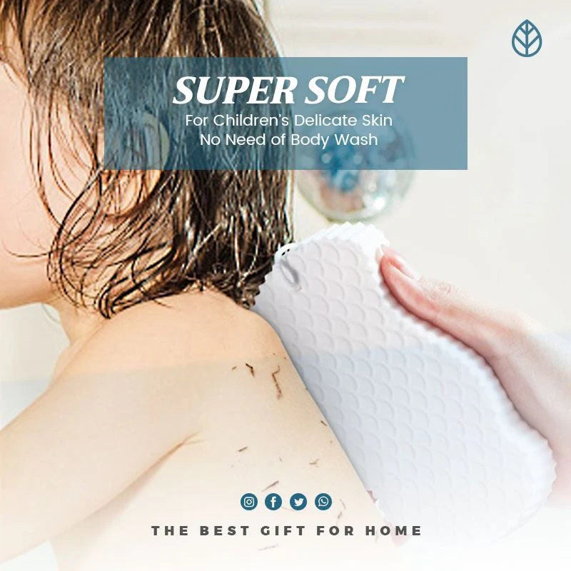 🧽✨ Super soft exfoliating bath sponge - gentle care for the skin