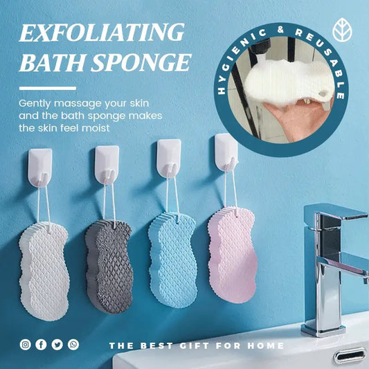 🧽✨ Super soft exfoliating bath sponge - gentle care for the skin