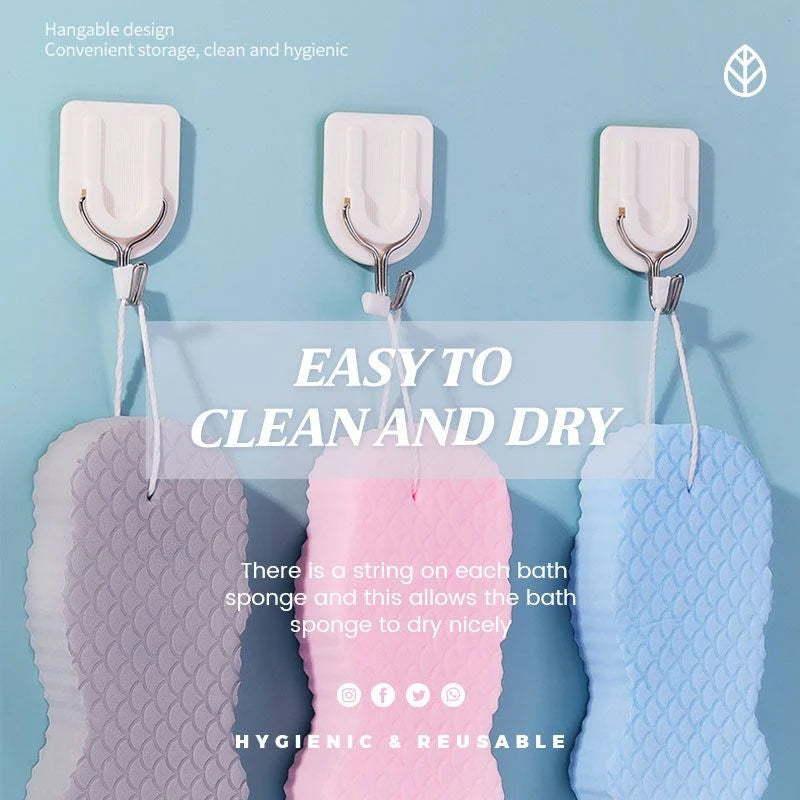 🧽✨ Super soft exfoliating bath sponge - gentle care for the skin