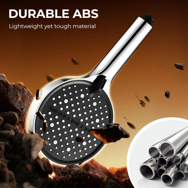 High-pressure rain shower head, adjustable